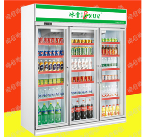 1103三門(mén)飲料展示柜